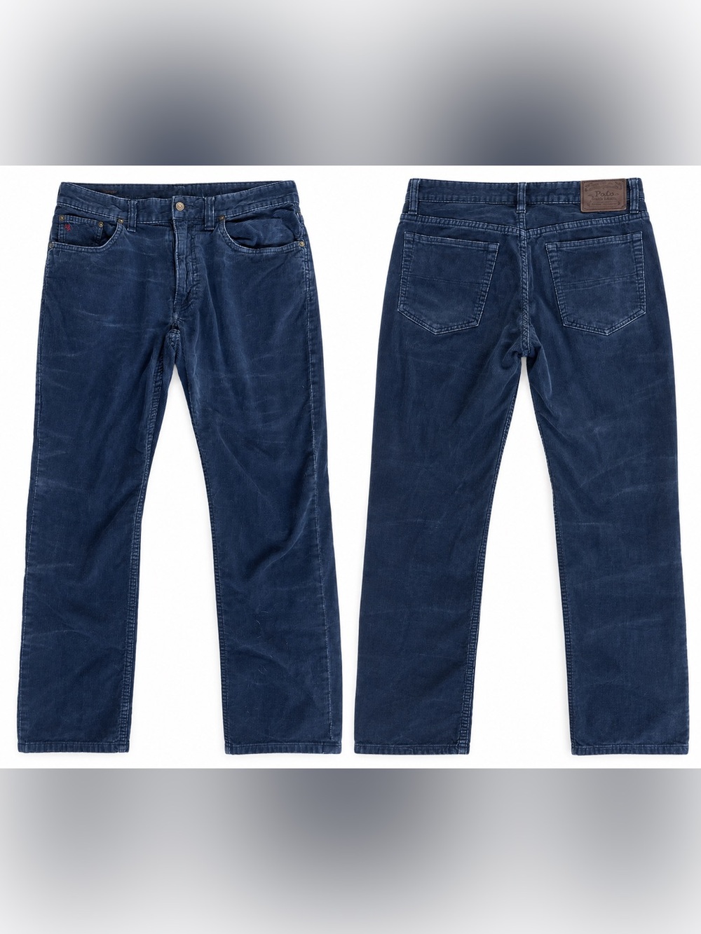 Polo Ralph Lauren Men’s Blue Corduroy Pants 32x30 Classic 5-Pocket